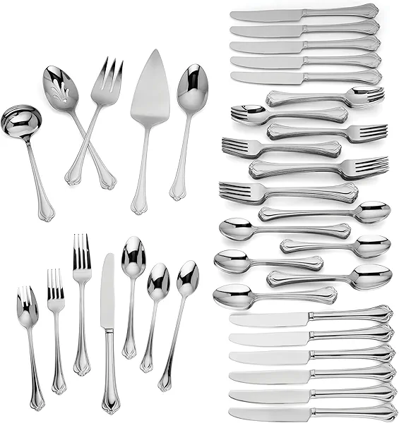 Lenox 892282 Alcott 89-Piece Flatware Set