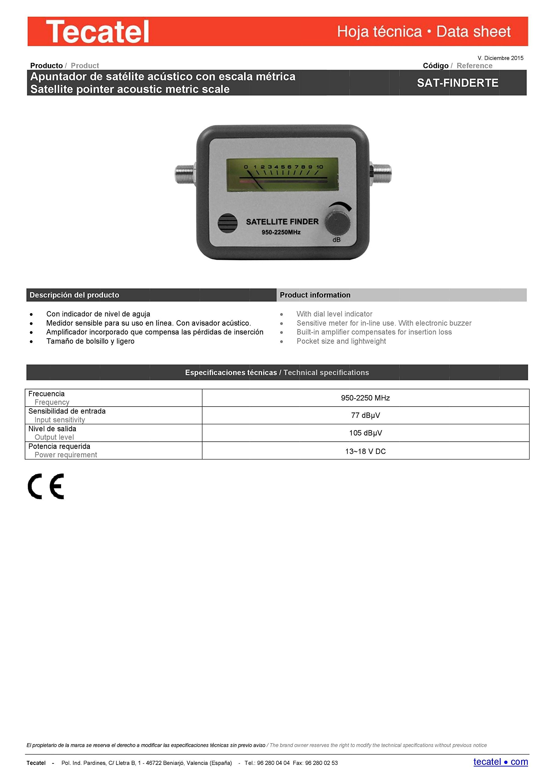 Tecatel E60C1LSCCK1-37 - Kit parabólica de 60 cm (Soporte, LNB Universal, Cable, Conectores, Grapas, Bridas y buscador), Color Blanco