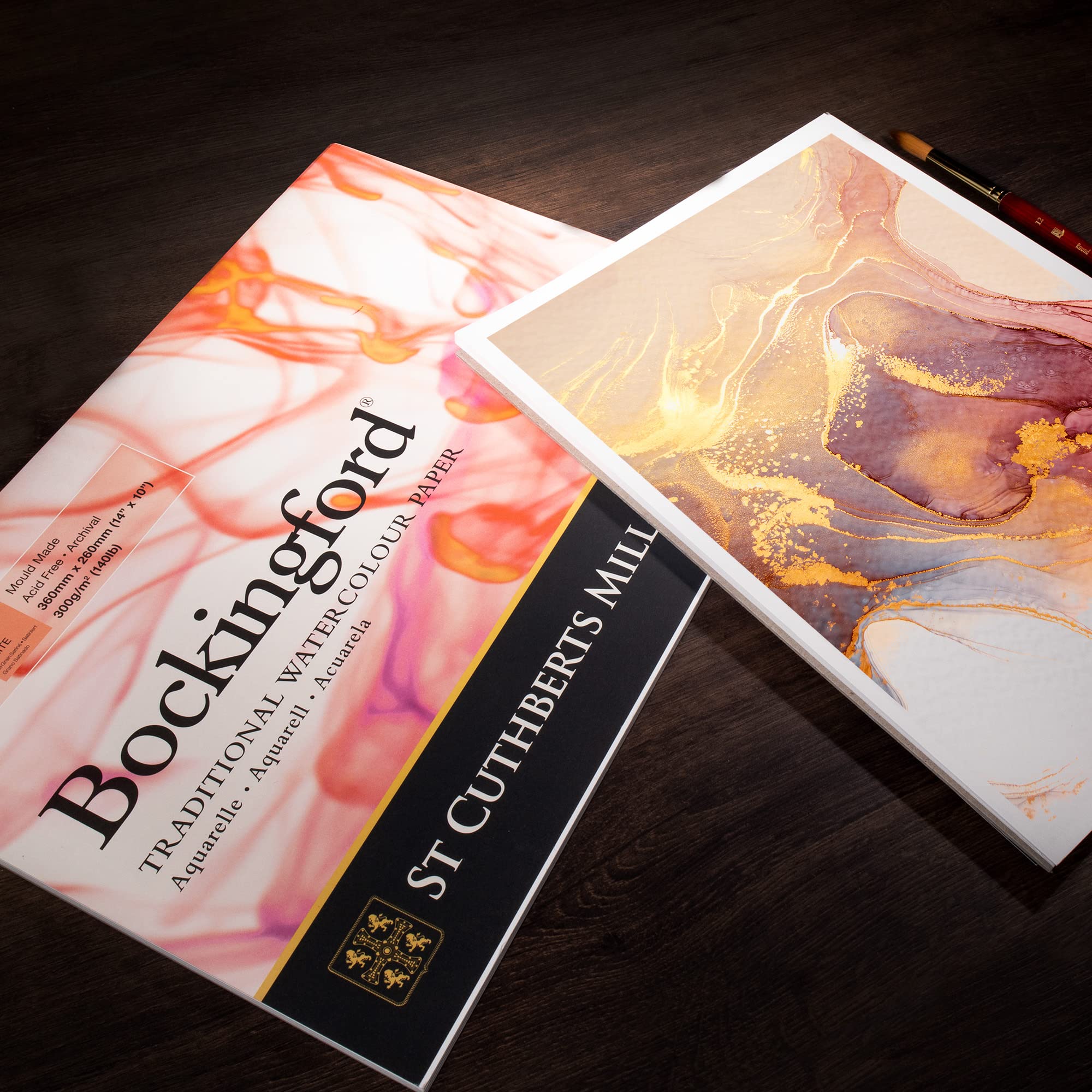 Bockingford Watercolor Pad 10 X 14 White 140 Pound