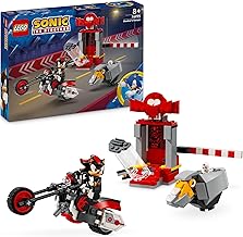 LEGO Sonic The Hedgehog Escape from Shadow The Hedgehog, Toy Motorcycle, Blue Hedgehog Video Game Character Action Figures, Gift for Boys, Girls, Gamers Ages 8 and Up 76995