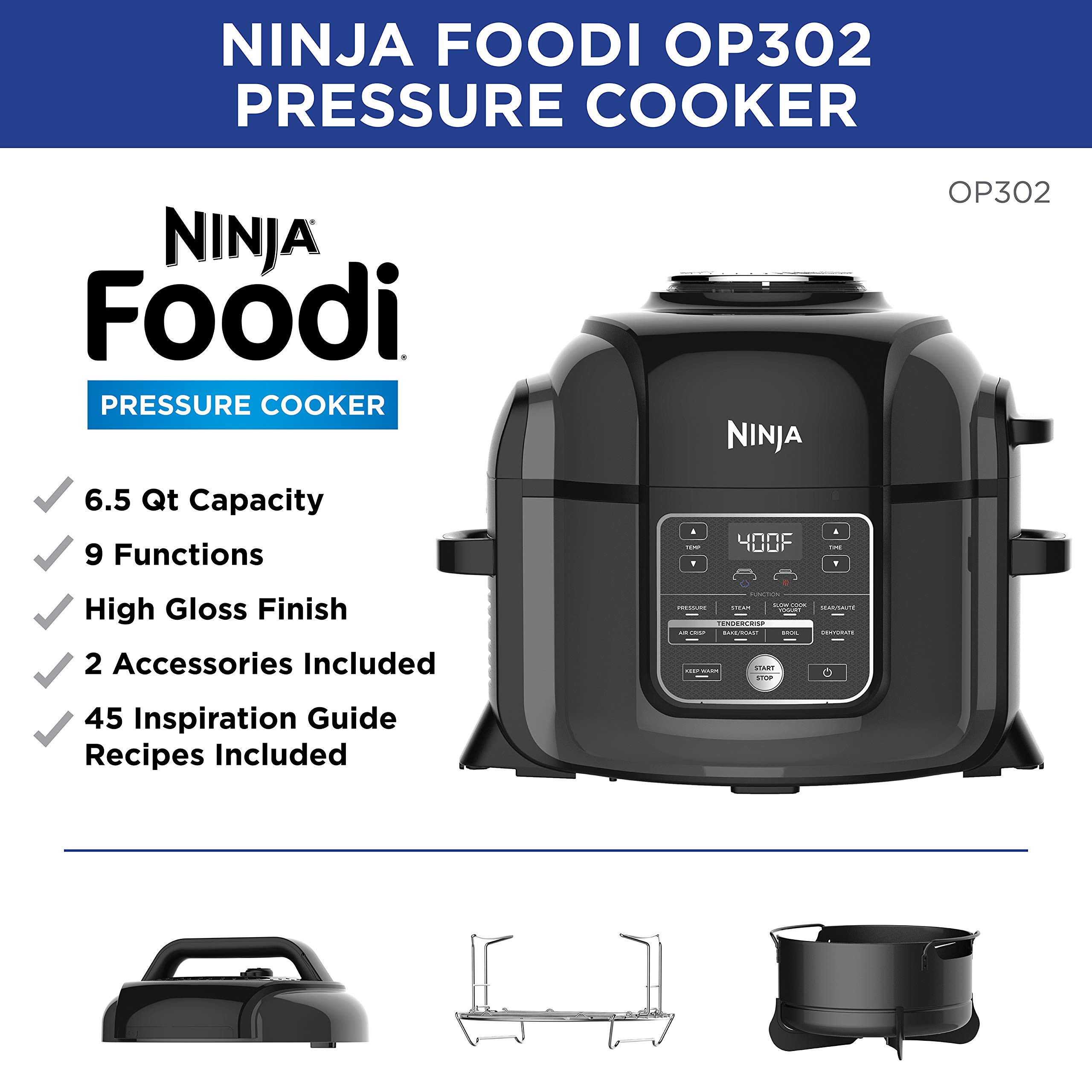 Air Fryer Op301 Vs Op305 Ninja Foodi Op305co Sales