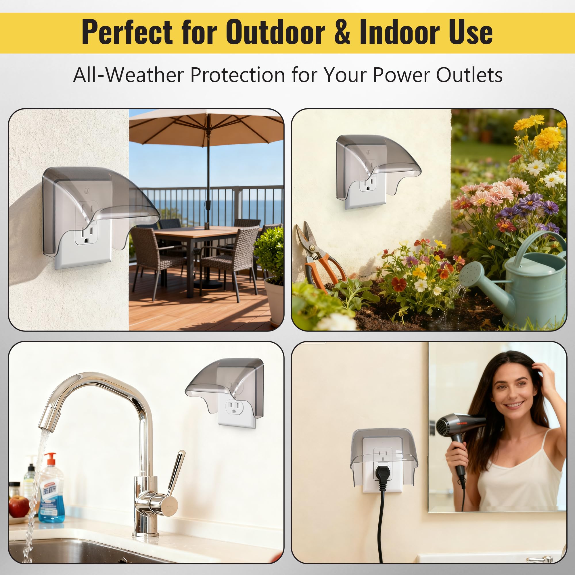 Outdoor Outlet Covers - Waterproof & Weatherproof -7 Outdoor Outlet Covers - Waterproof & Weatherproof -7