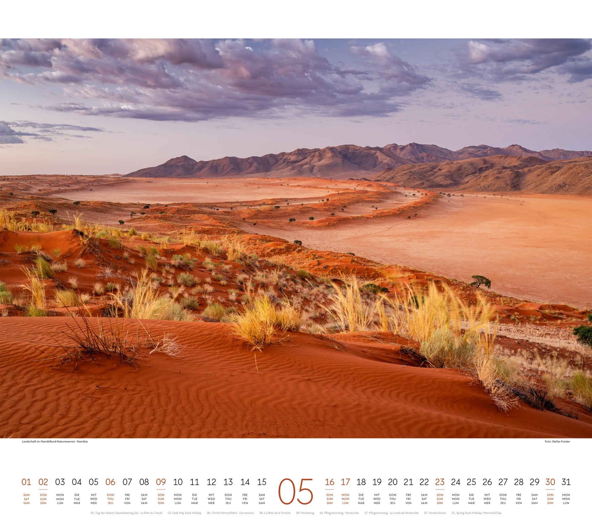 Phantastische Landschaften Kalender 2027 | Bildgewaltiger Natur-Kalender im großen Querformat (54x48 cm) | Beeindruckende Landschaften aus aller Welt