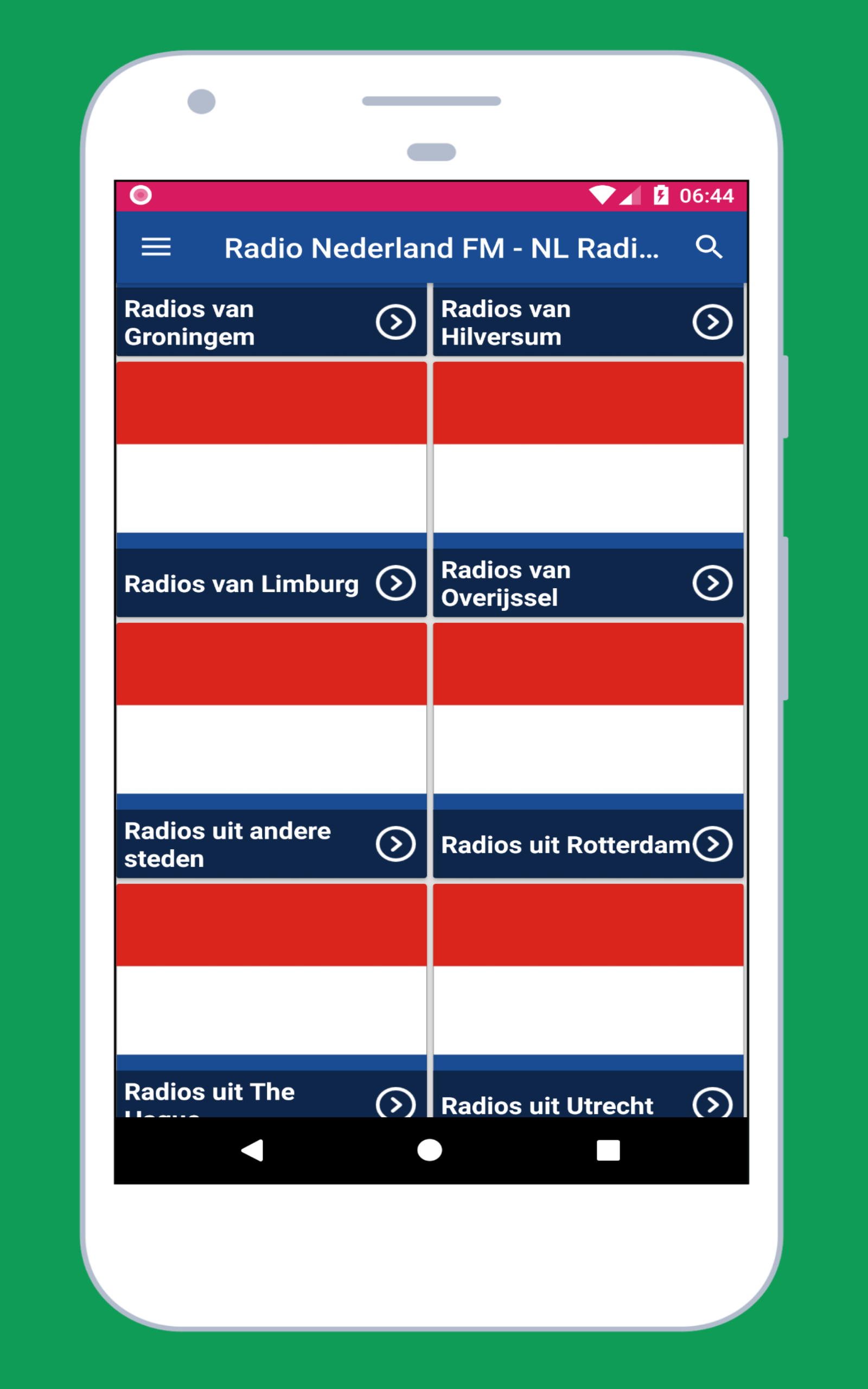 Radio Netherlands Radio Netherlands FM Radio NL to Listen to for Free on Telephone and Tablet