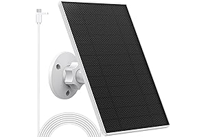 Wyze Battery Cam Solar Panel V2: Harness Uninterrupted Solar Power for Your...