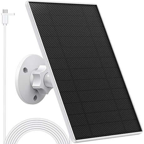 Wyze Battery Cam Solar Panel V2: Harness Uninterrupted Solar Power for Your...