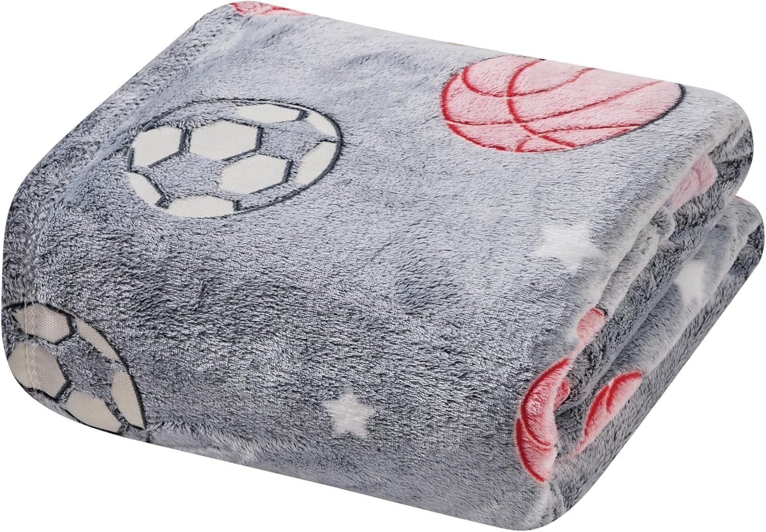 Ultra Plush Cosmic Glow in The Dark Throw Blanket (50" x 60") (All-Star)