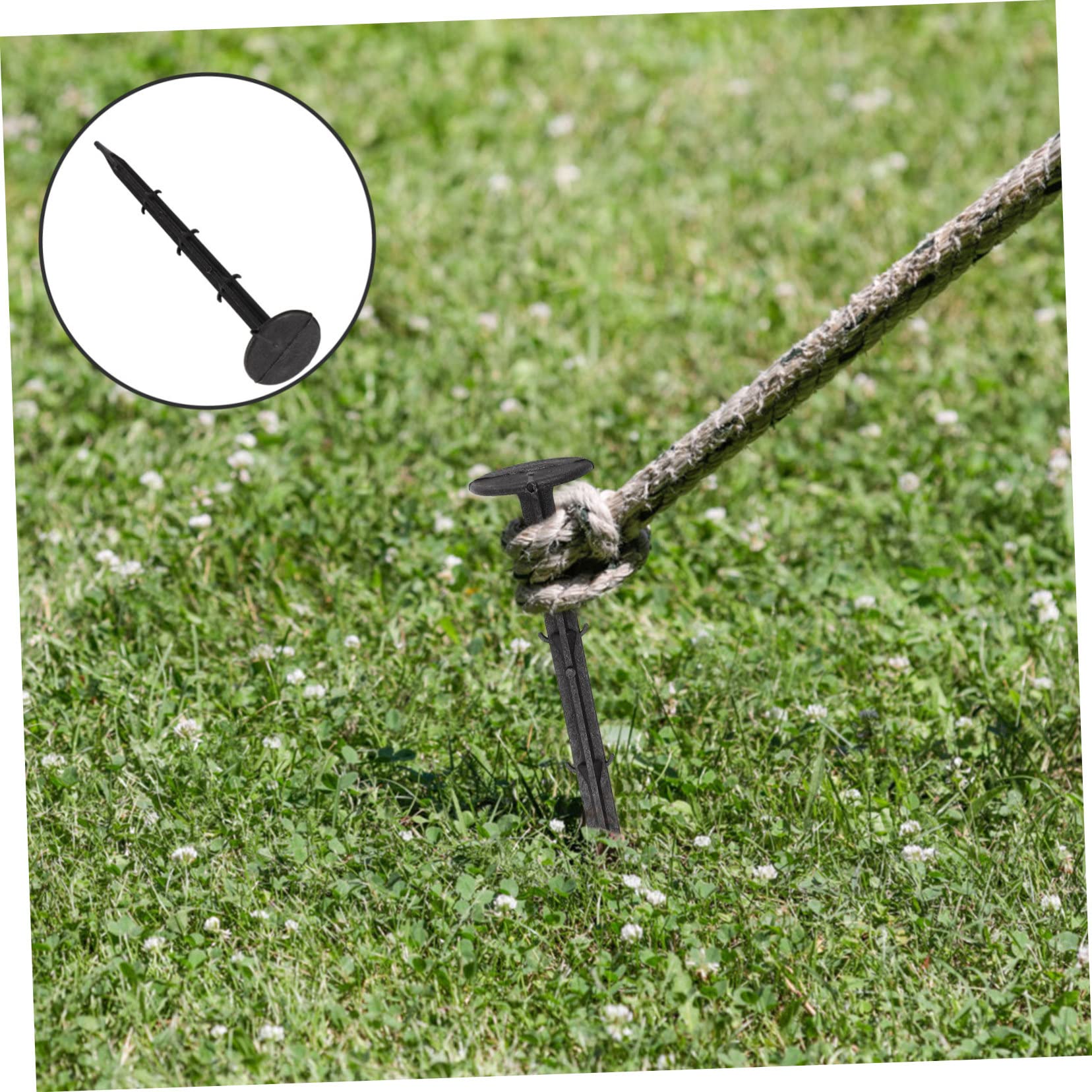 HEMOTON 100pièces Tuteurs pour Plantes Piquets De Jardinage Robustes Accessoires De Fixation pour Plantes Outils Pratiques pour Jardin Et Aménagement Paysager
