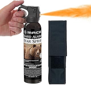 Mace Animal Repellent Sprays - Guard Alaska Bear Spray, Dog Repellent Spray, EPA Registered, Outdoor Safety, Self Defense ...