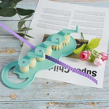 HOTBEST Paper Crimper Plastic Paper Quilling Crimping Tool Portable Paper Slip Shape Making Tool Hand-Operated Quilling Crimper DIY Quilling Supplies for Paper Quilling Papercraft