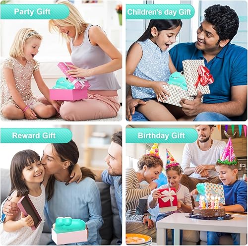 Miniatura 7 de SYAEQ Juego de consola antiestrés para presionar burbujas, versión animal de empuje rápido, juego de burbujas de empuje rápido, juguete antiestrés