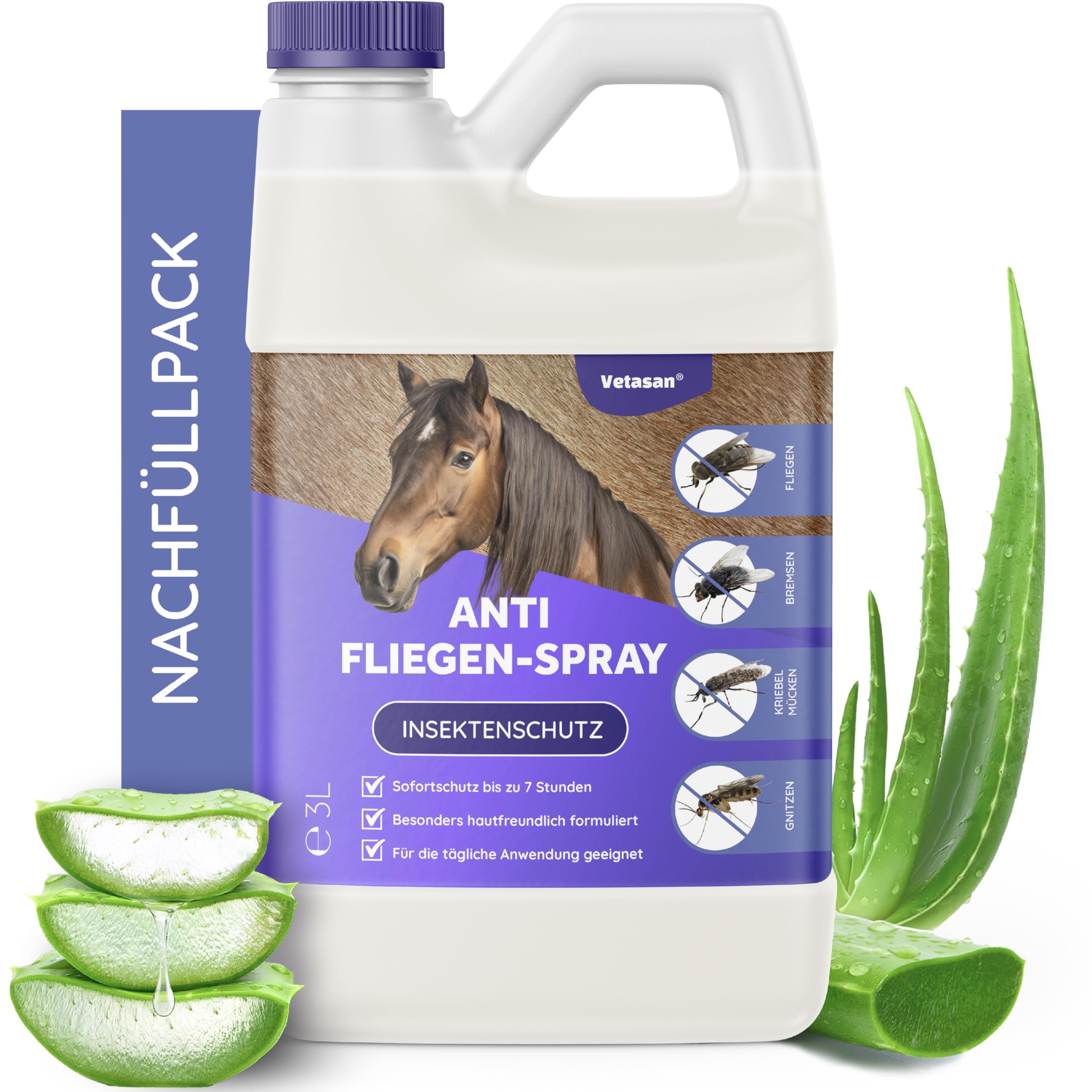 Spray anti-mouches cheval (3 l)