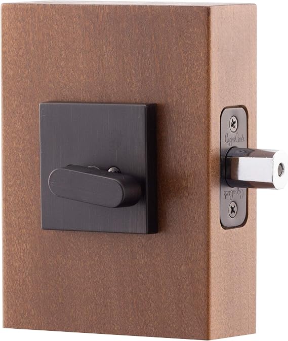 Copper Creek DBS2410TB Deadbolt Single Cylinder, Tuscan Bronze