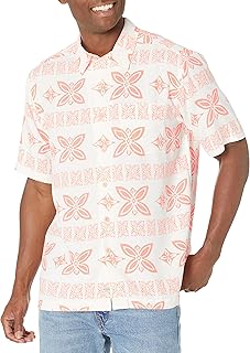 Quiksilver Men's Haunanuma Bay Floral Hawaiian Button Up Shirt