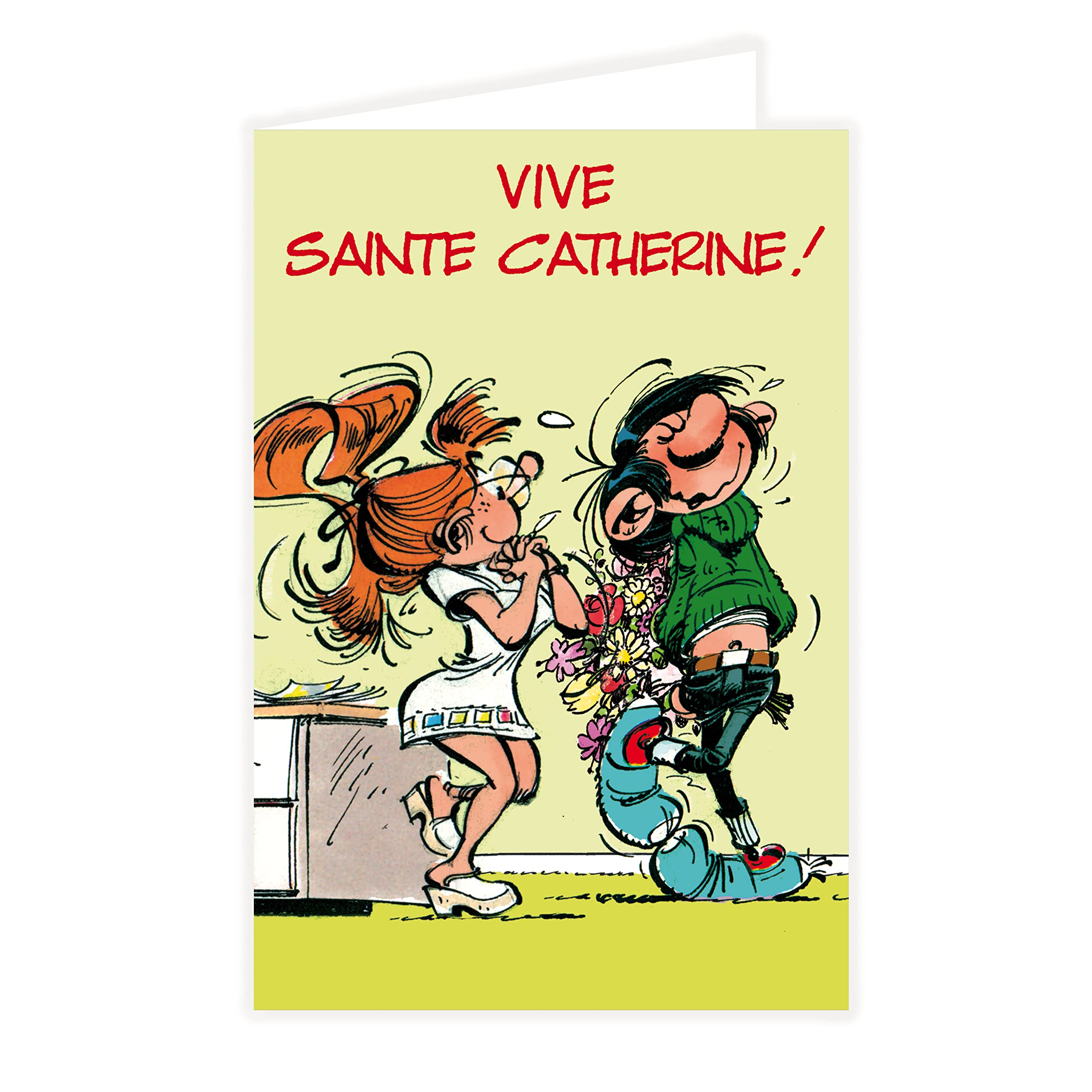 Gaston Lagaffe glct0049 St. Saint Catherine 25 November 'with Matching Envelope Illustrated