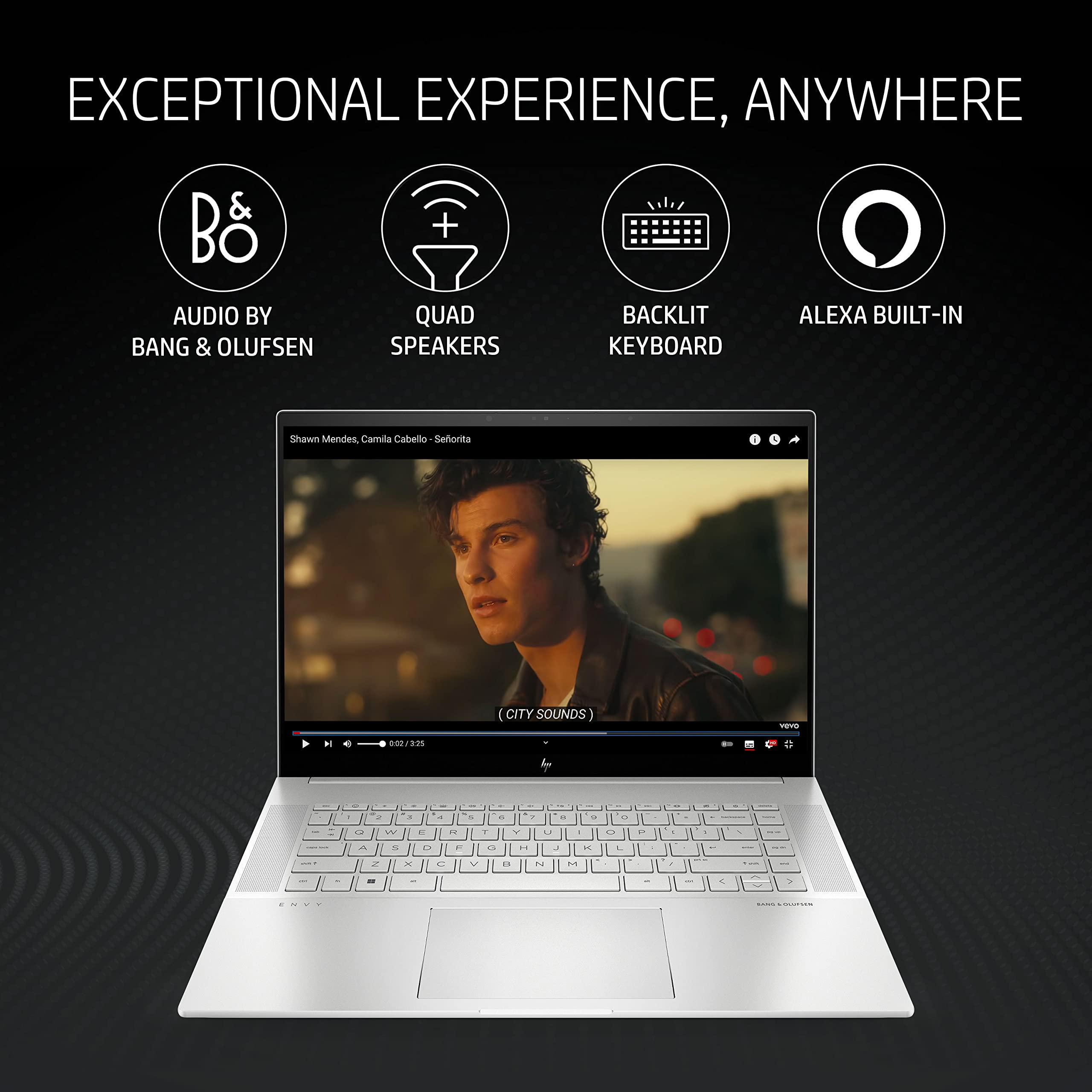 HP Envy 12th Gen Intel Core i9-16 inch(40.6cm) UHD+OLED Multi