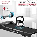 FITGUARD Treadmill by STAYFIT 3 HP Peak Motorised Treadmill for Home Use [ Max User Wt. 110kg | LCD Display | | 4 Level Manul Incline ] Heart Rate Sensor | Cardio Exercise gallery image