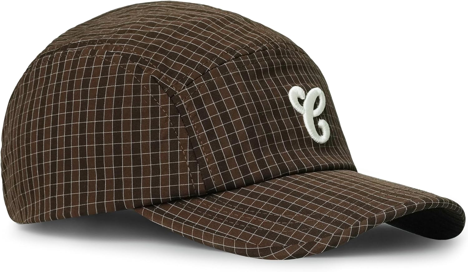 CLAPE Checkered Baseball Caps for Men, Lightweight Quick Dry 5 Panel Hat Vintage Unique Trucker Dad Hat Outdoor Camper Hat - Image 3