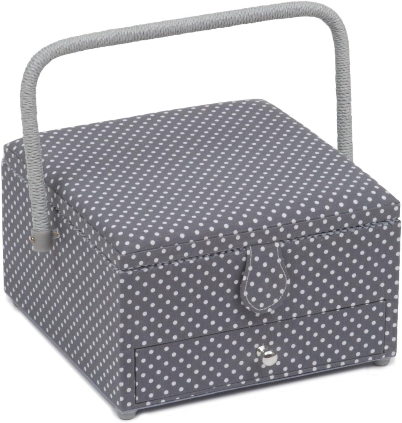 Hobby Gift Large Sewing Basket with a pullout draw in a