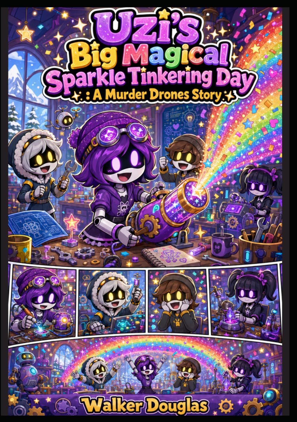 Uzi's Big Magical Sparkle Tinkering Day: A Murder Drones Story