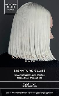 The One Signature Hair Gloss - Platinum: Icy Translucent Ash