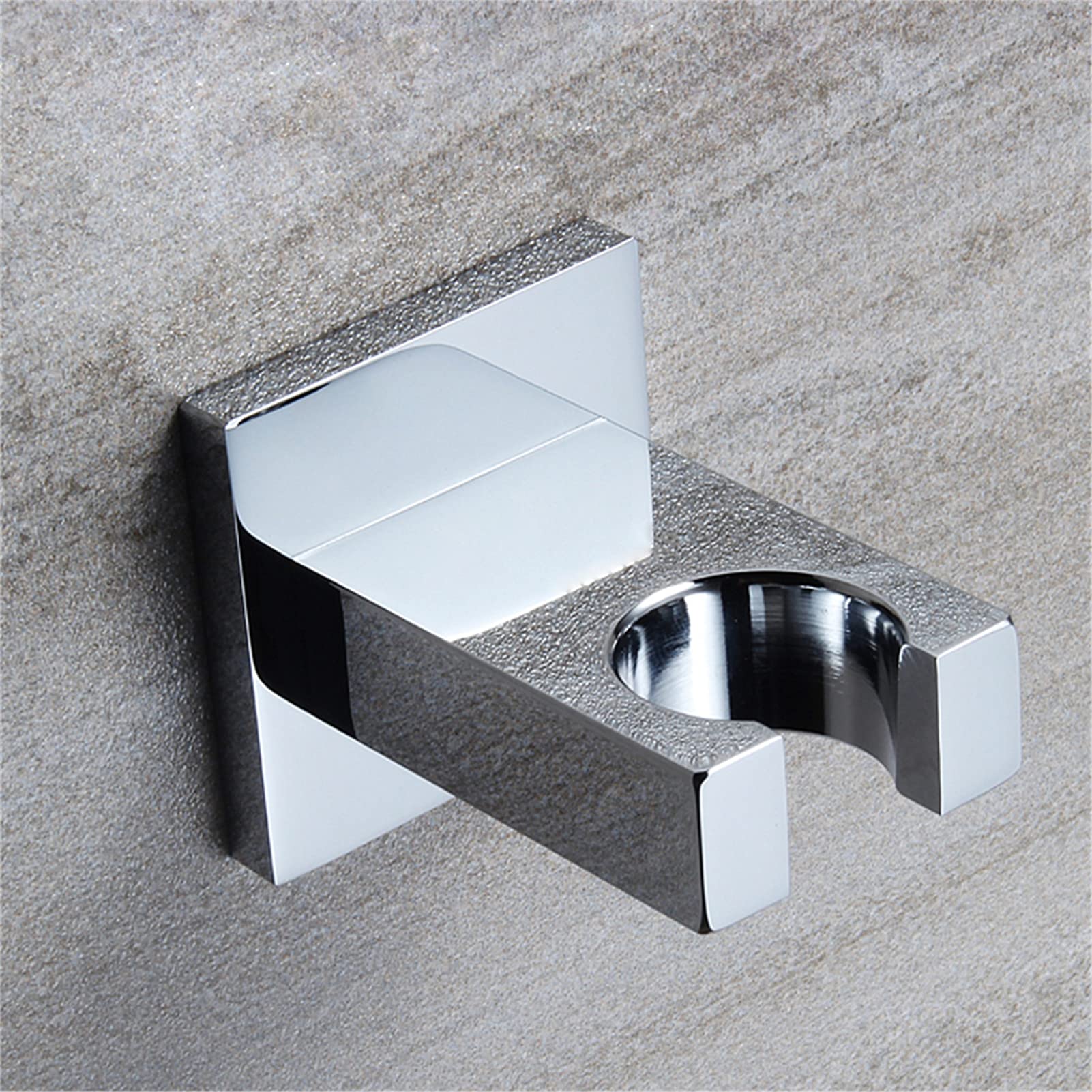Cabezal de ducha de mano de alta presión, rociador de ducha, rociador de bidé, cabezal de ducha desmontable, ahorro de agua, manguera de acero inoxidable, soportes de latón,Cromo