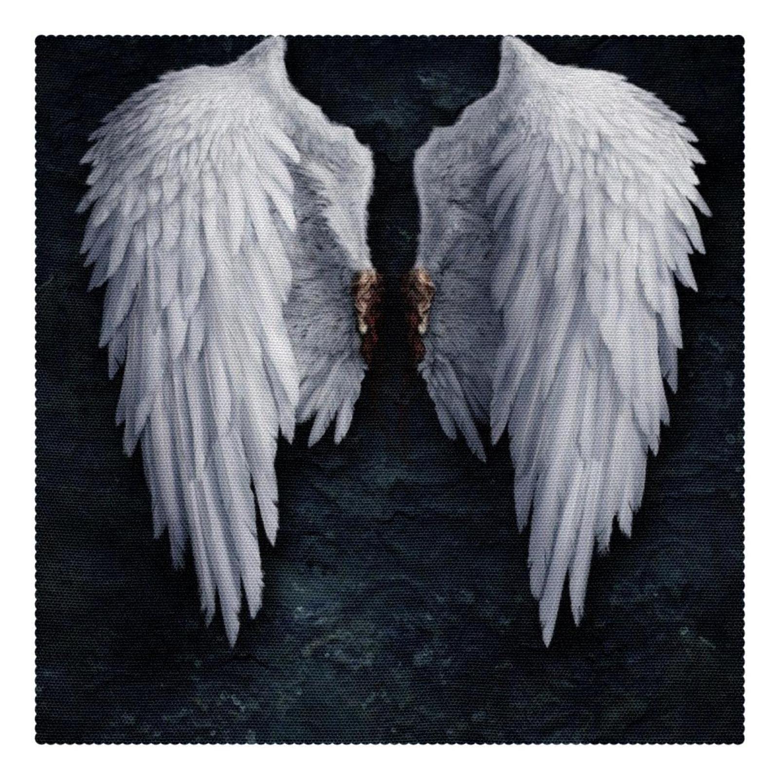Set de table ailes d'anges cassées thermorésistant et antidérapant lavable en lot de 4