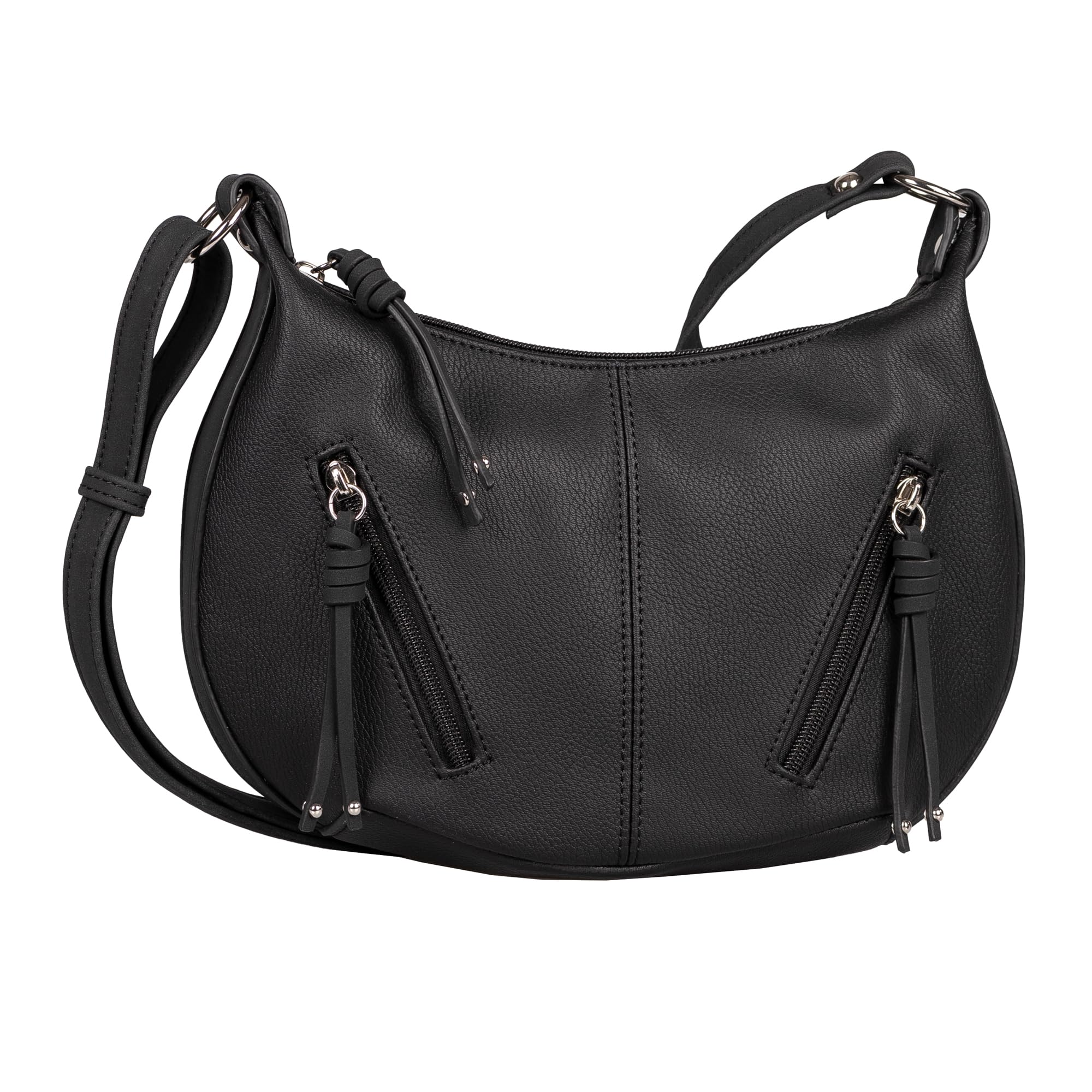 TOM TAILOR Women's CAIA Shoulder Bag, Black, black, S