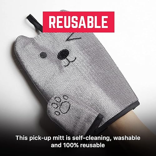 Miniatura 6 de GPCA - Manopla de guiño para mascotas removedor de pelo y pelusa para asiento de automóvil ropa y muebles removedor de pelo reutilizable para gatos