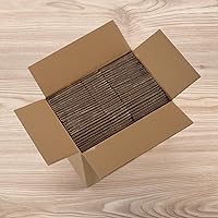 Vista 7 de CRUGLA Juego de 25 cajas de envío 6x4x4, caja de embalaje de cartón corrugado para embalaje