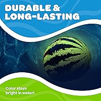 Vista 8 de Watermelon Ball Lit - Juguete de piscina que brilla en la oscuridad para niños de 8 a 12 años, adolescentes y adultos, juego de piscina de 9
