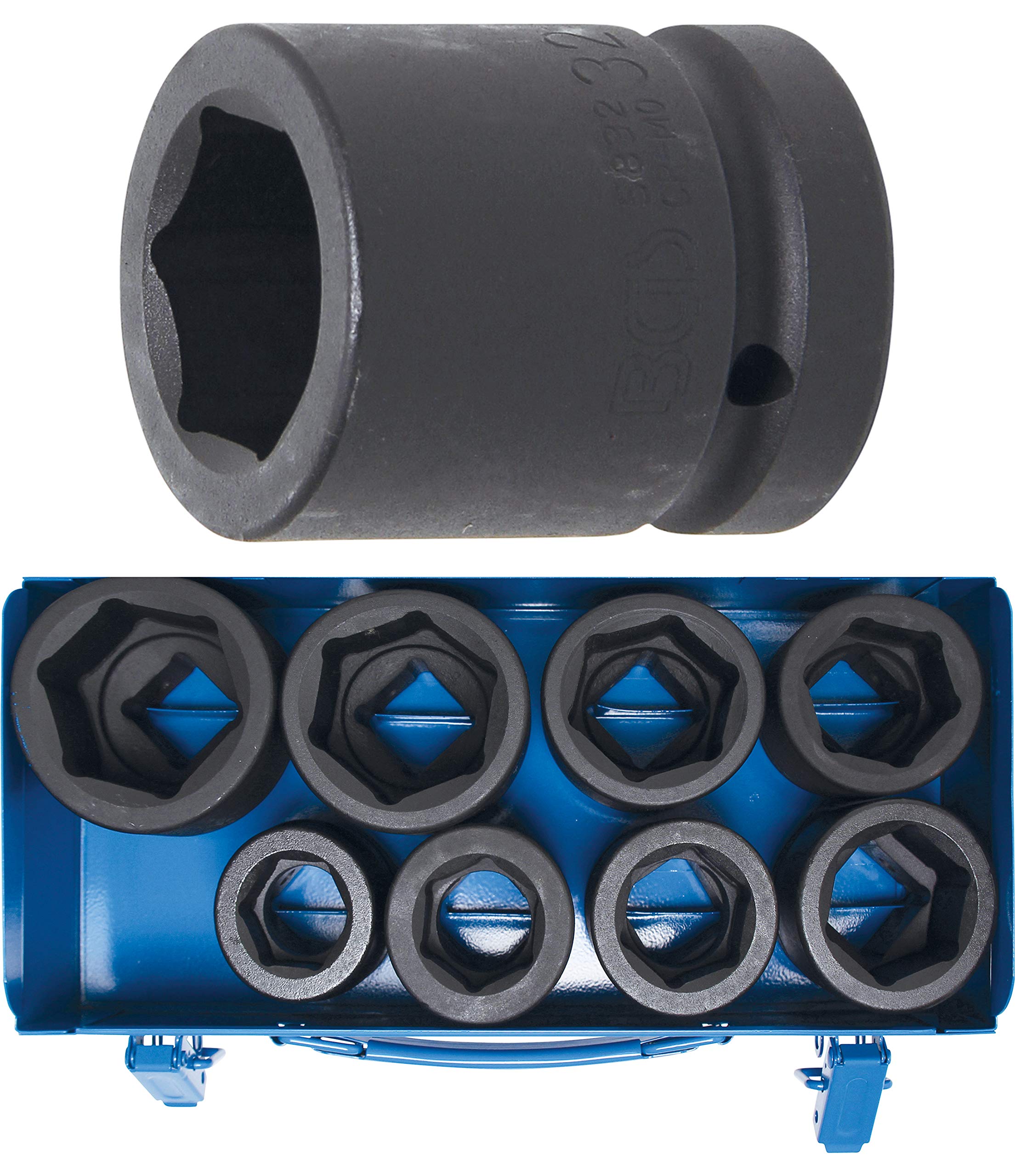 BGS 7280 Steckschlüssel-Set – 40-teilig, 1/2" Antrieb, SW 9-30 Mm