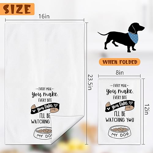 Miniatura 10 de Bonsai Tree Toallas de cocina para gatos, regalos para amantes de los gatos para mujeres, juego de 4, divertidos regalos de gatos para amantes de