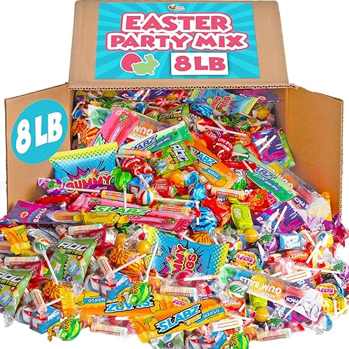 Dulces surtidos de fiesta, aprox. 4lb a granel: Fire Balls, airheads, jawbusters, laffy taffys, tootsie rolls y ¡muchas más de tus golosinas