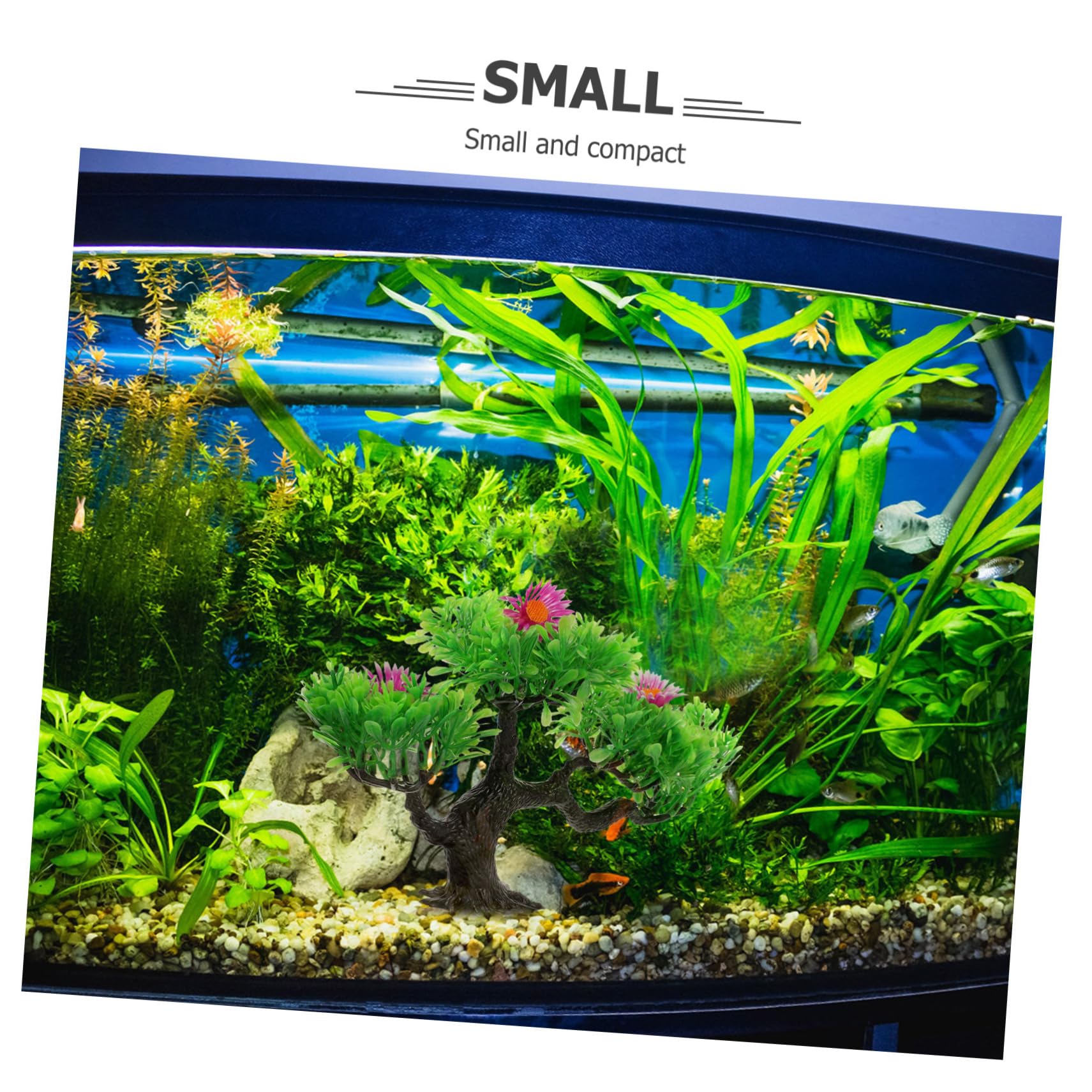 Toddmomy 5 Pièces Bonsaï Plante Aquatique Arbre Aquatique Arbre De Réservoir De Poissons Plastique Aquarium Artificiel