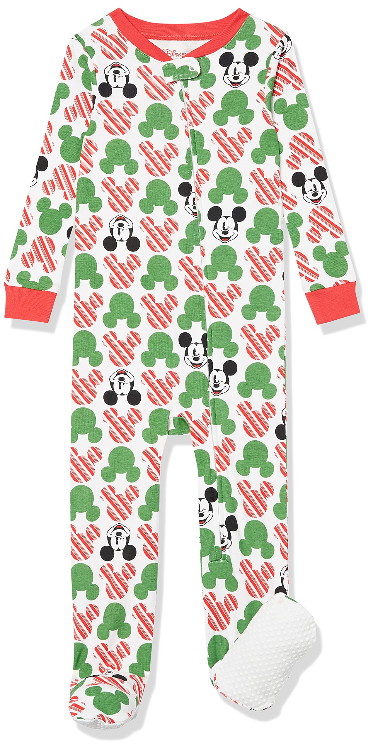 Amazon Essentials Unisex Baby Snug-Fit Cotton Footed Pyjamas — view 14