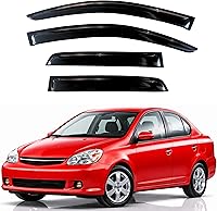 Vista 181 de KPY Moldura deflectora de viento con protección contra la lluvia compatible con GMC Terrain 2018-2023, 4 unidades, para ventana lateral, autoadhesiva