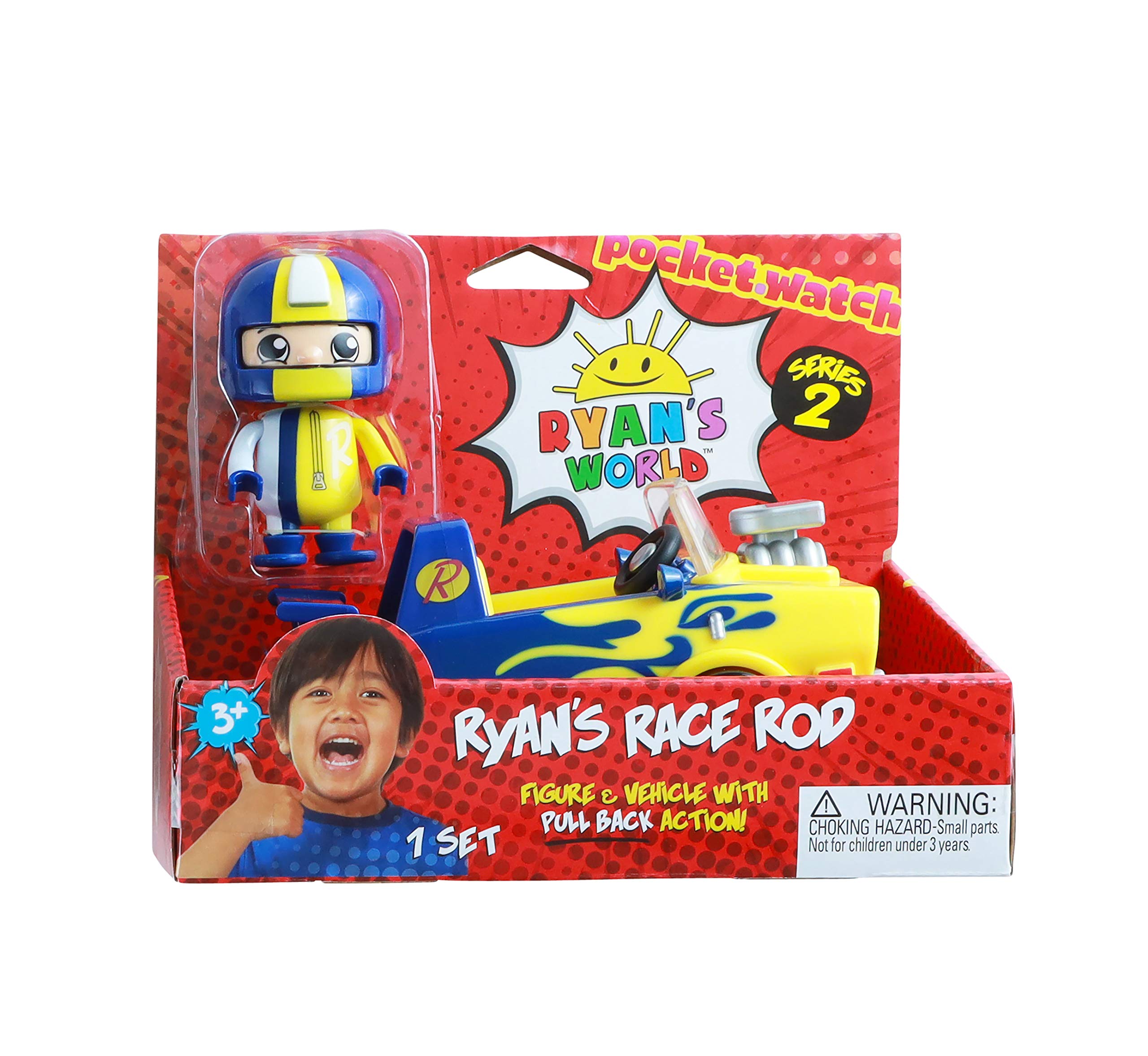 RYANS WORLD Childrens Playset Figure & Vehicle-Series 2 Multi-Colour product thumbnail 4