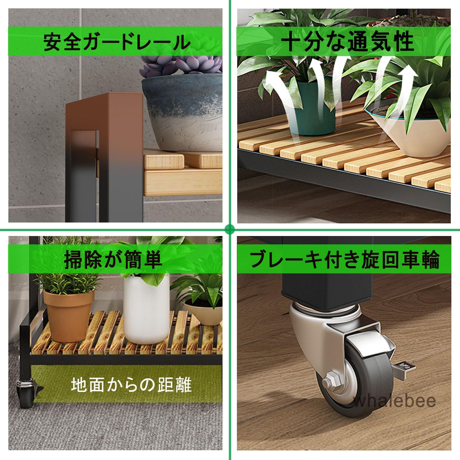 Amazon.co.jp: フラワースタンド 屋内屋外 花台 3段 鉢スタンド 2段