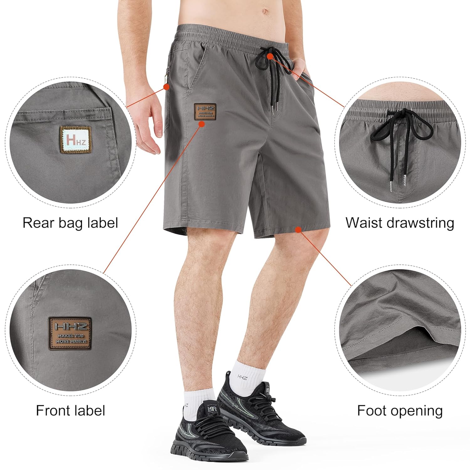 HHZ Bermuda masculina casual de algodão com cordão sarja elástica verão praia shorts bermudas em promoção! Veja a oferta e mais achadinhos de Shorts & Bermudas 3 Hoje é o melhor dia para comprar HHZ Bermuda masculina casual de algodão com cordão sarja elástica verão praia shorts bermudas com aquele preço maroto! Promoção! Aproveite a oferta! 3