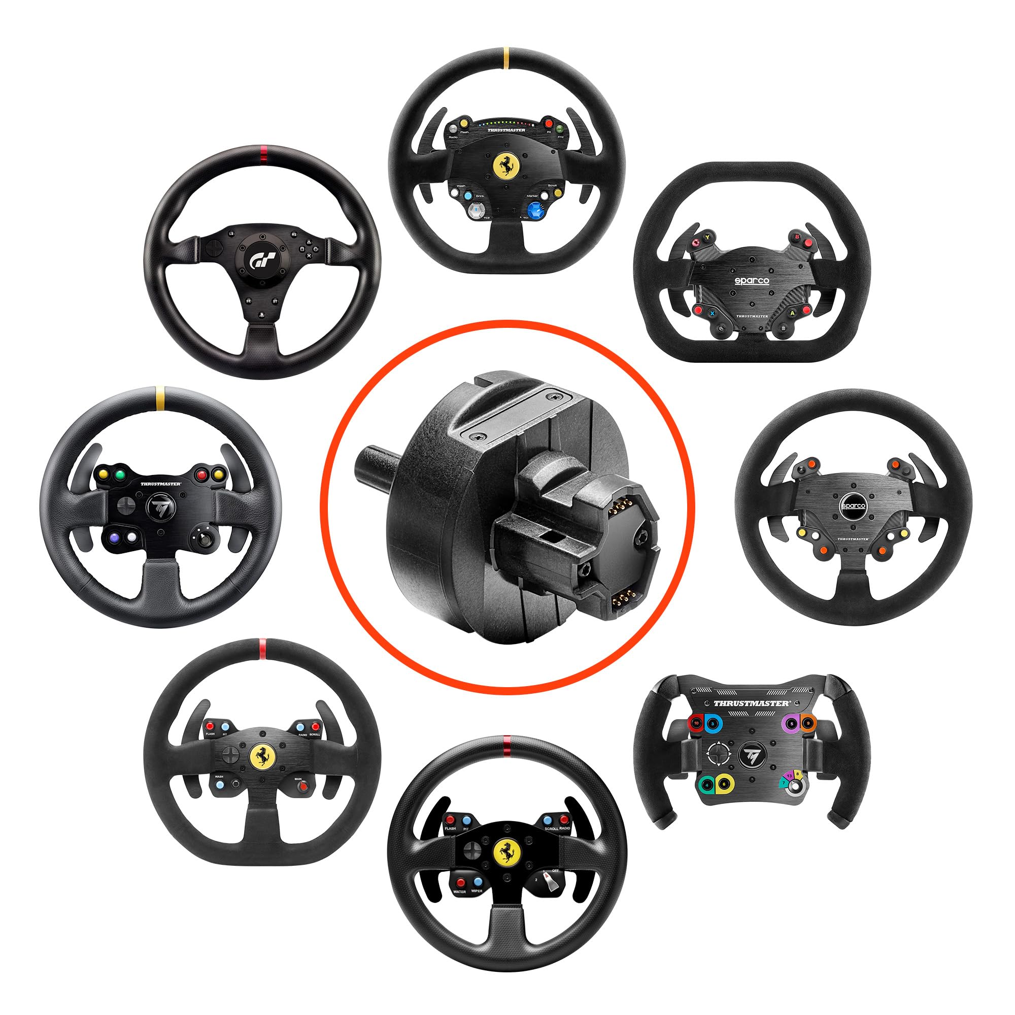 Thrustmaster Quick Release Upgrade Adapter for T818 T598 Wheel
