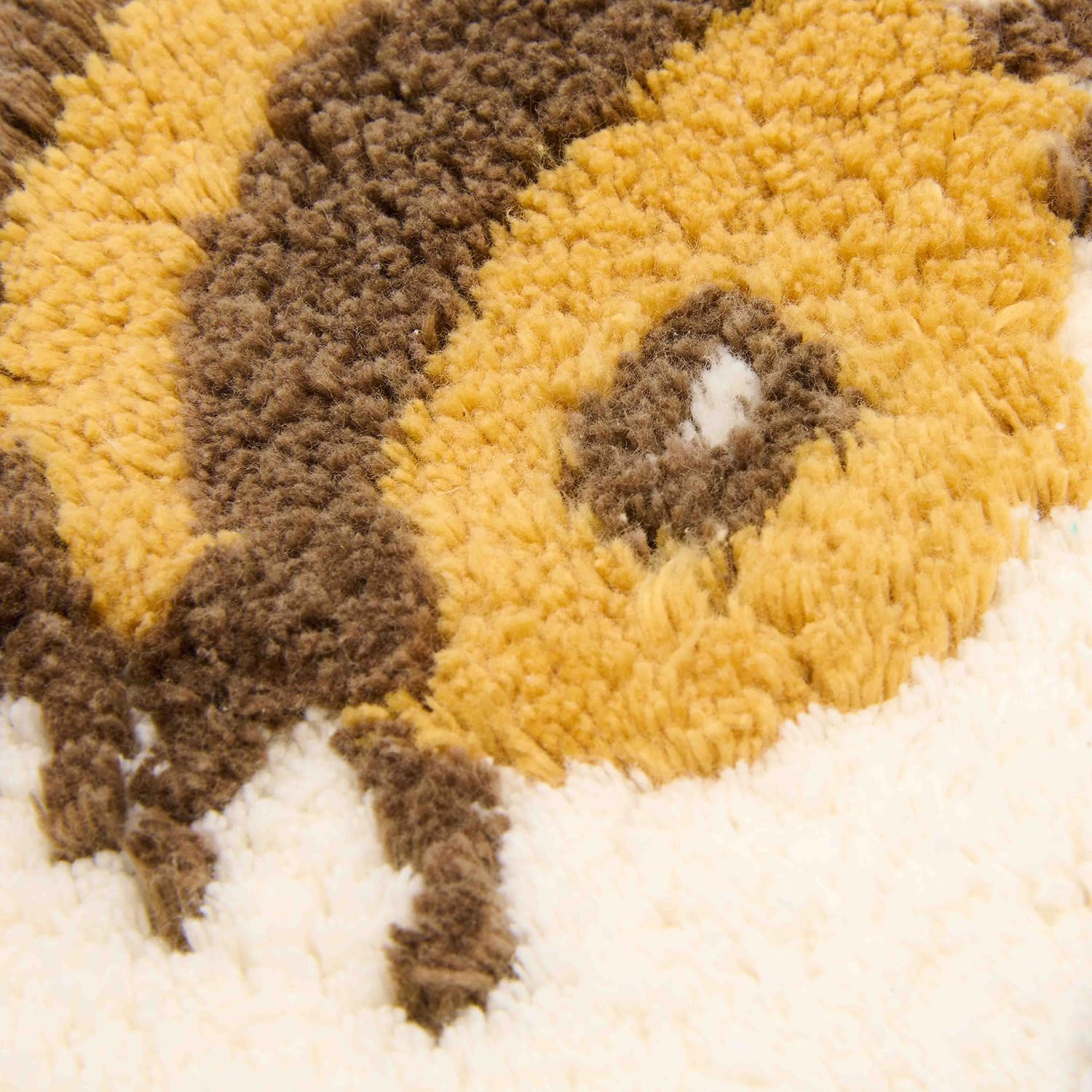 Little Dutch Teppich Kinderzimmer Kinderteppich Fuchs - Forest Friends beige (110x110 cm)