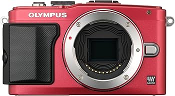 Amazon | OLYMPUS ミラーレス一眼 PEN Lite E-PL6 ボディ レッド E-PL6