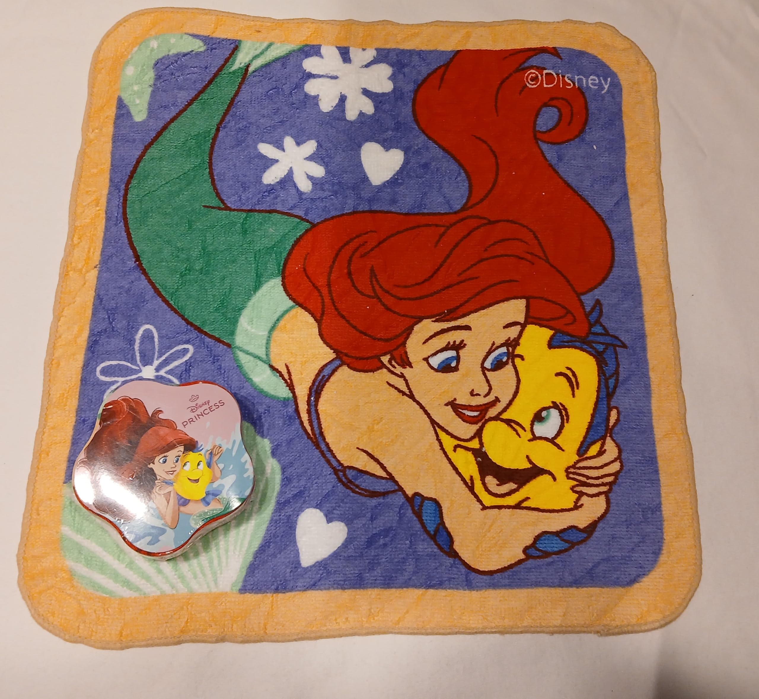 Lex's Linens Pack of 2 Disney Princess Magic Face Cloths