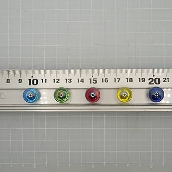 Amazon | 日本製ビー玉ガラス玉（オーロラカラー約12，5mm