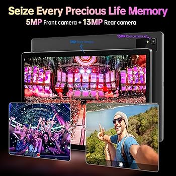 MESWAO 15.6 Inch Android Tablet, Large Tablet Upgraded with