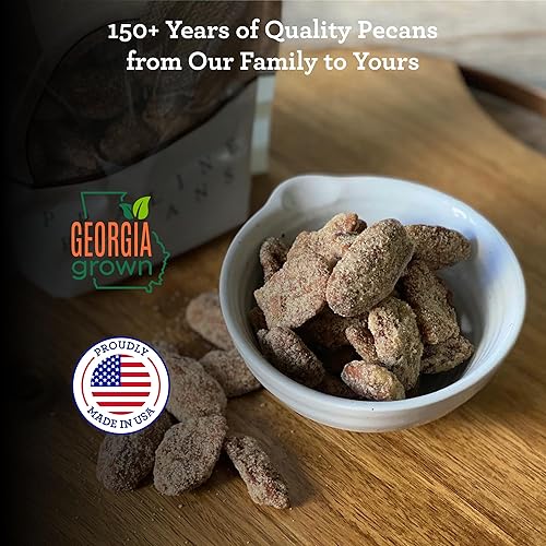 Miniatura 3 de Hudson Pecan - Nueces praliné  Delicia gourmet en cada bocado  Paquete resellable de 8 onzas para frescura  Dulzura sureña irresistible  Perfecto