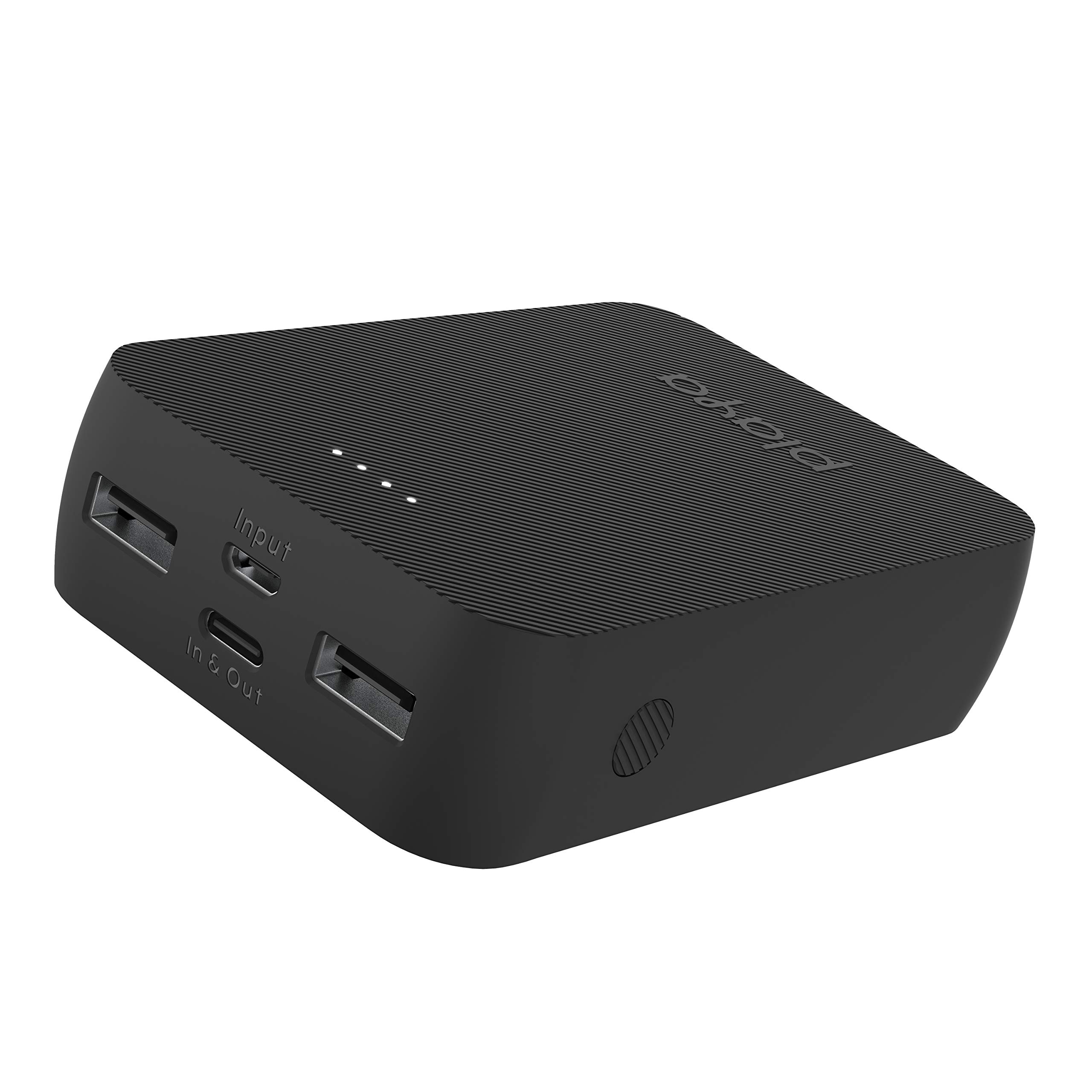 BlackboxMyCar Power Mini 10000 Power Bank - Portable Charger With Wireless Charging & Cables