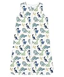 TotAha Dinoaurs Sleep Sack,0.5 TOG Light Sleeping Sacks, Buttery Soft Wearable Blanket Baby Sleep Bag with 2-way Zipper