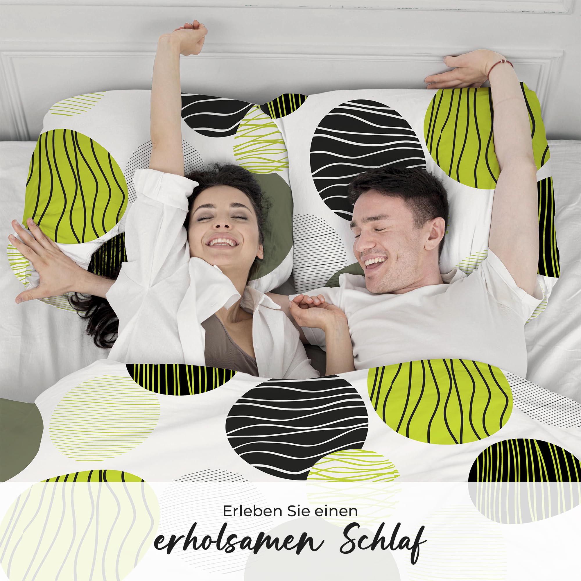 Ropa de cama premium de 200 x 200 cm, 100 % algodón transpirable con cremallera, color gris, lunares negros, 3 piezas, funda nórdica de 200 x 200 cm y 2 fundas de almohada de 80 x 80 cm